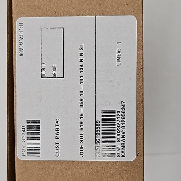 Schlage Door Handles Lever Silver Satin Nickel New SOL Solstice Passage Hall NIB - Picture 3 of 6